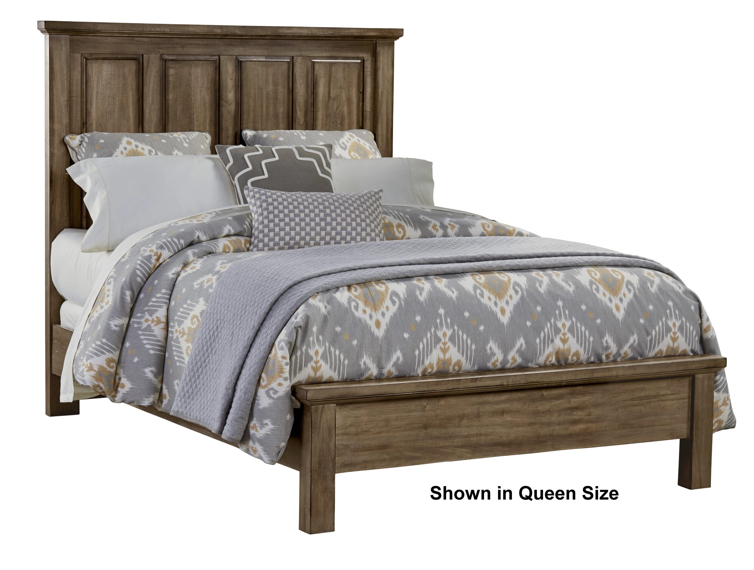 d0cbbcfae8f7748929fb5c326663a220 Maple Road Mansion Bed With Low Profile Footboard - 117-559/955/722, 117-669/966/733/MS2, 117-669/966/944/MS2 - Image 1