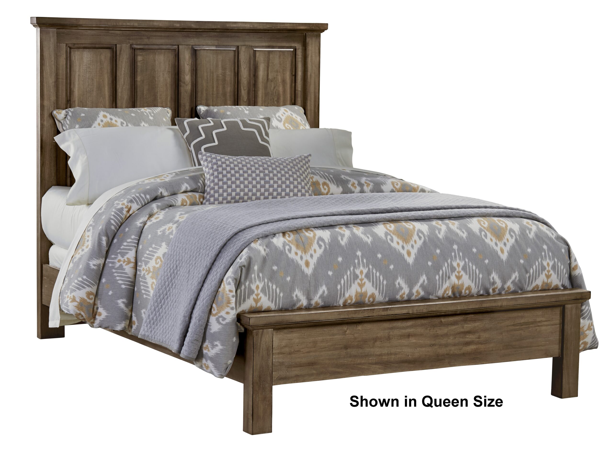 e155454d3a9bee0518ccc731ad92633c Maple Road Mansion Bed With Low Profile Footboard - 117-559/955/722 - Image 1