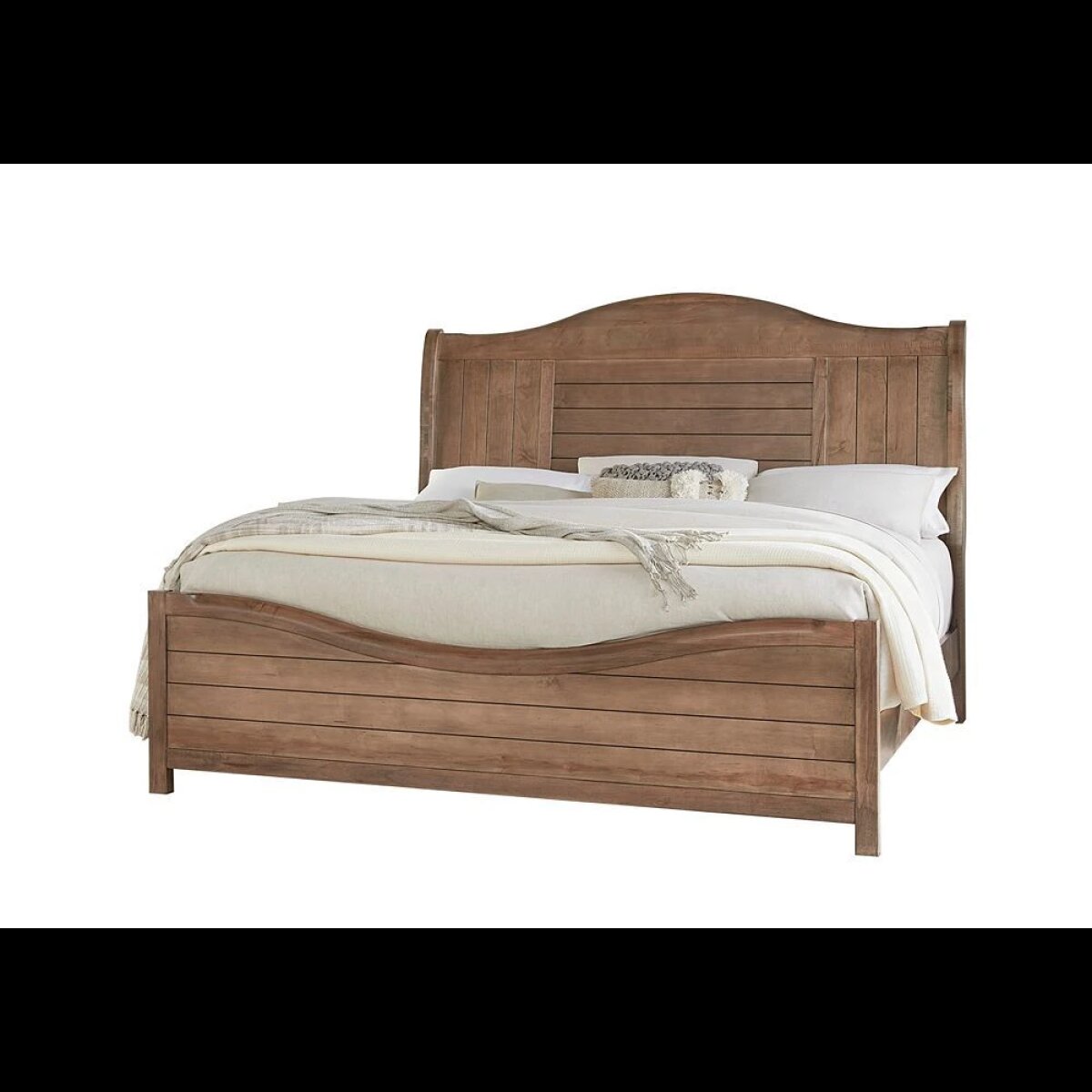 02e5c90f45f8fb733eb695c6c1cc08a6 Cool Farmhouse Queen Sleigh Bed - 800-553-355-922 - Image 1