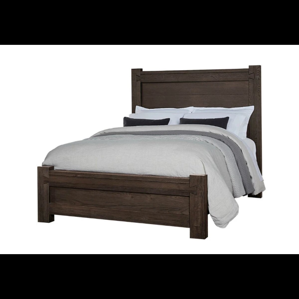 0e8cfa39a7149381788a04ddd753cdf6 Dovetail Bedroom Queen Poster Bed With Poster Fb - 750-558-855-922 - Image 1