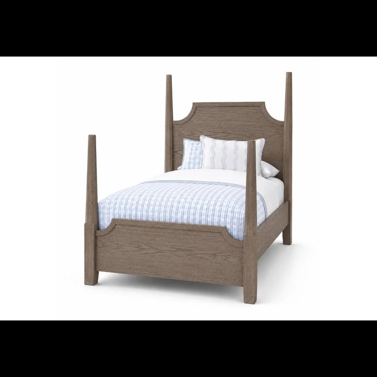 16eb422bc9106d6148af272df626ef03 Tide & Timber Twin Pencil Poster Bed - 831-338-833-900 - Image 1