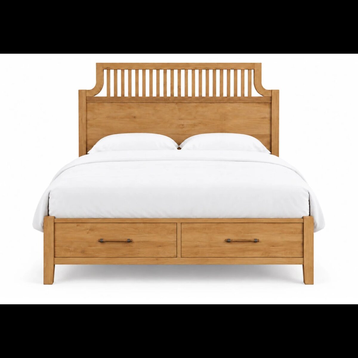 248f20ed9f5fe99f85727675d98d1fde Pure Maple King Garden Storage Bed - 182-668-066B-502-666T - Image 1