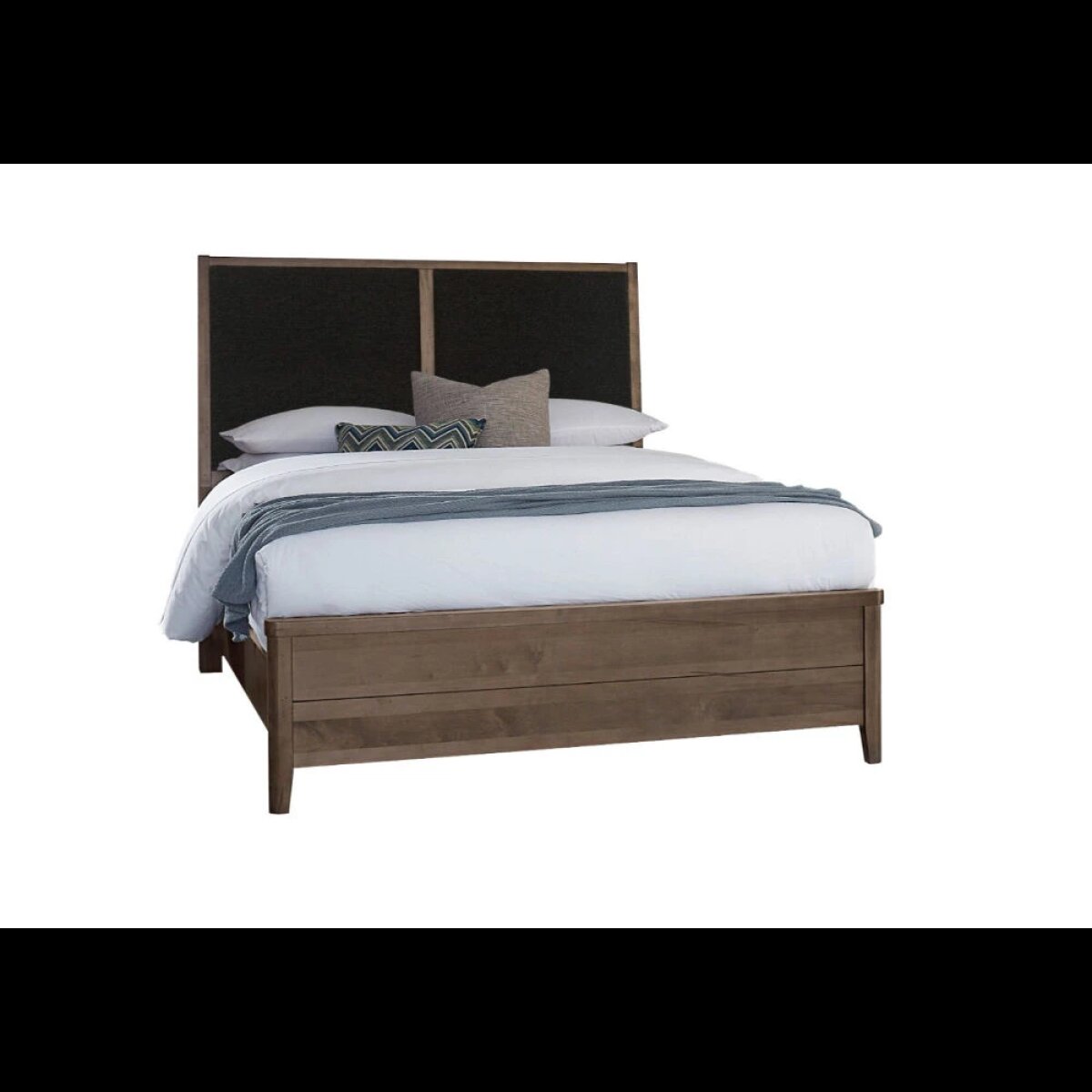 378abe4319a08a81b080882c38d4313e Woodbridge Queen Upholstered Bed-black - 821-551-155-053-922 - Image 1