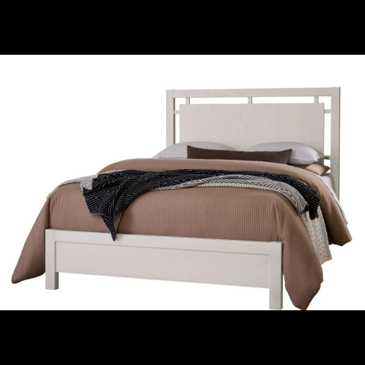 4db5eaae1eea52626404eb871b73c227 Lodge & Loft Queen Floating Panel Bed - 844-557-755-922 - Image 1
