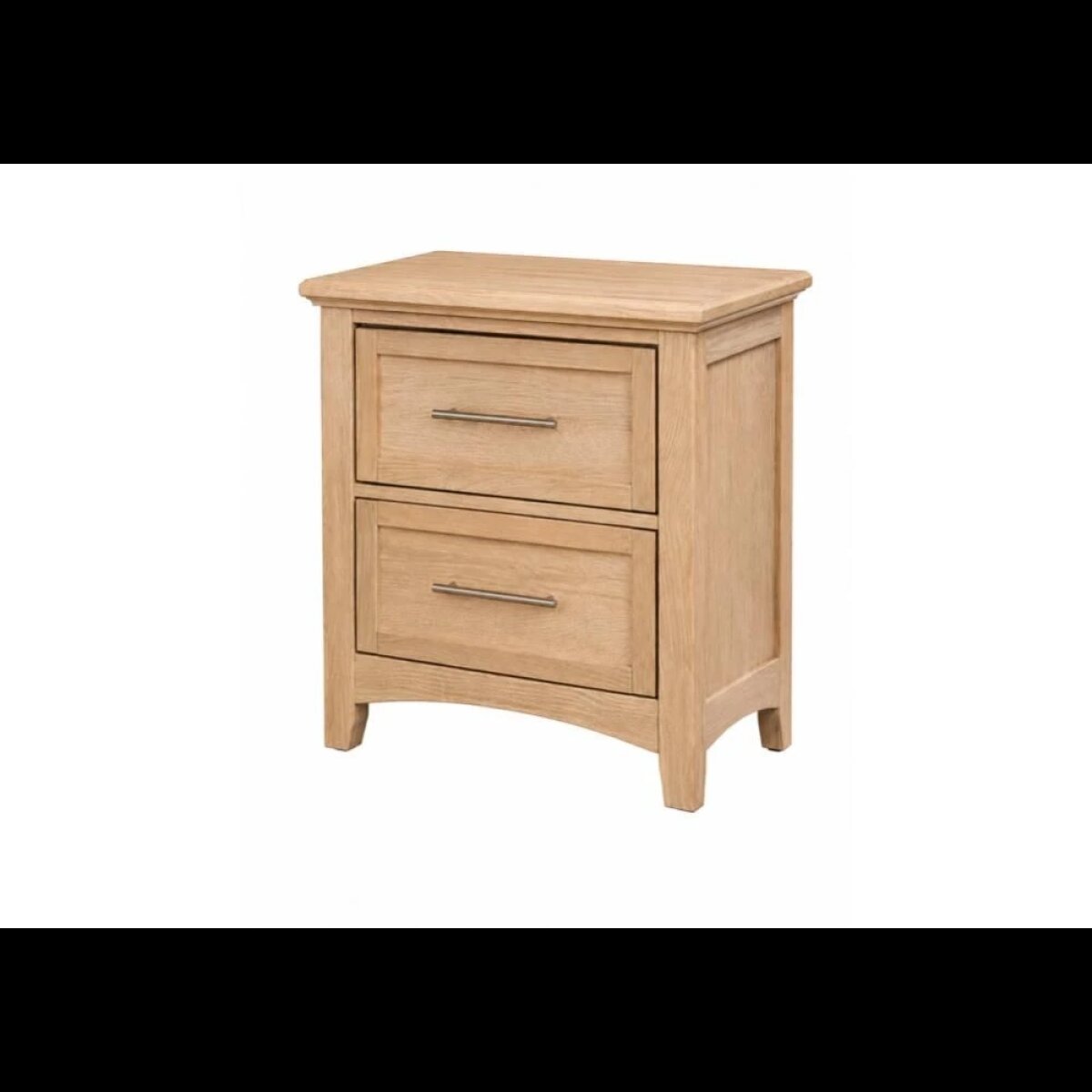 5252c5f24056f3c50ed707d579f53b77 Jamestown Oak Night Stand - 2 Drwr - BB31-226 - Image 1