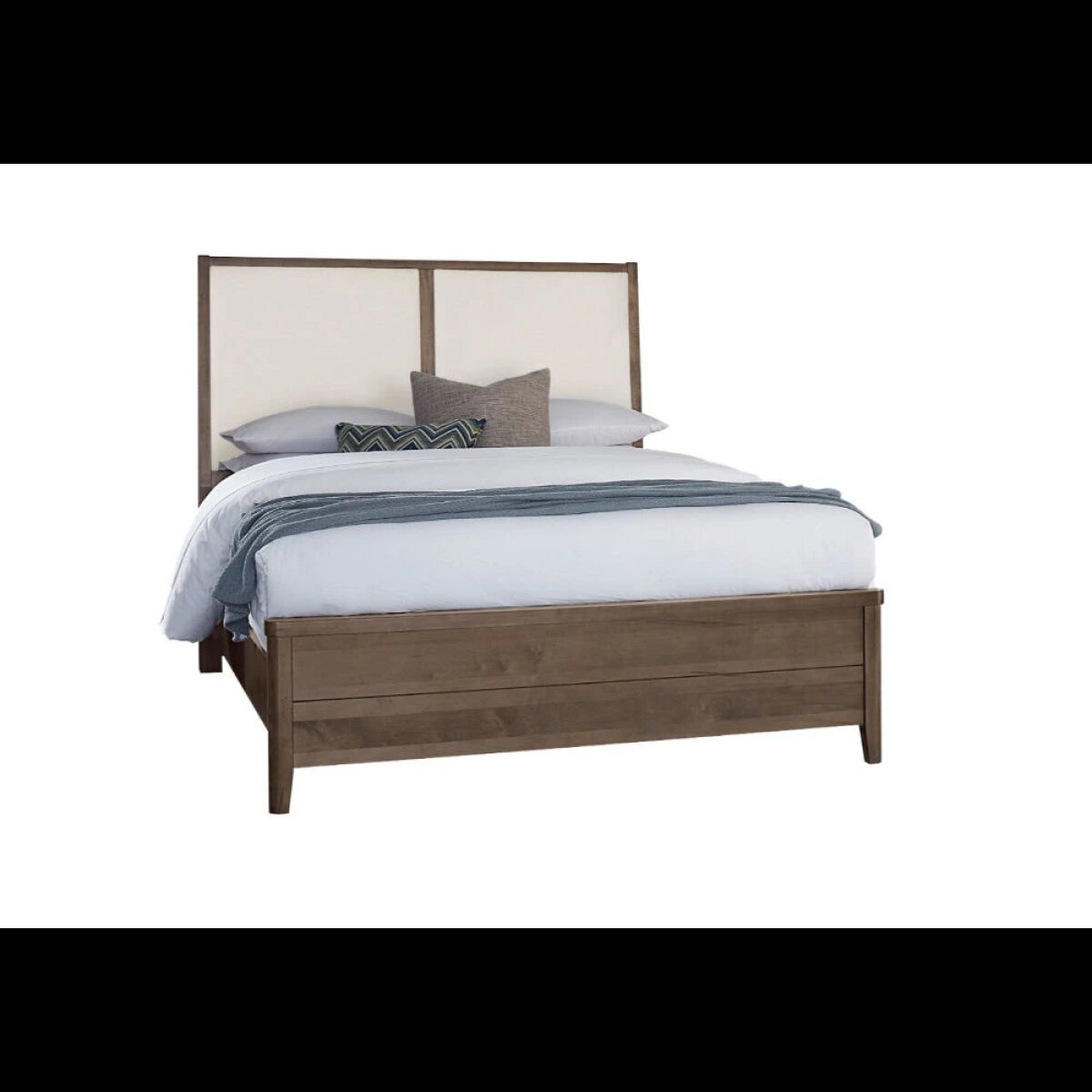 6889bface1904c17dcfcc274daa8219c Woodbridge Queen Upholstered Bed-white - 820-551-155-051-922 - Image 1