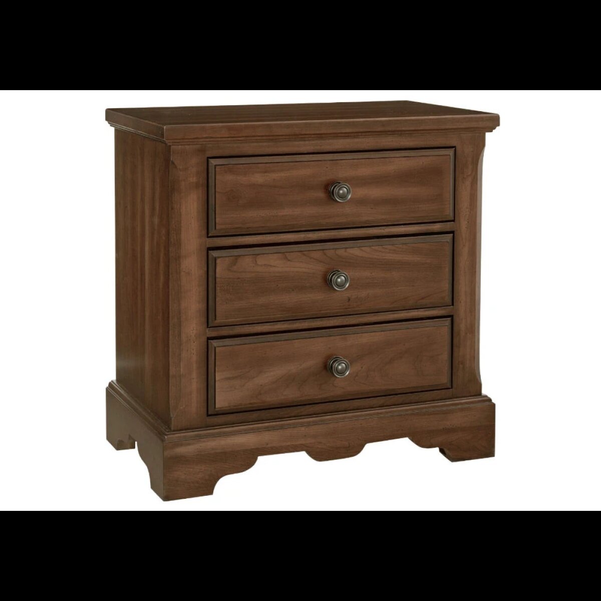 85c01e1f310636fe479e5e2fd6113e47 Heritage Night Stand - 3 Drawer - 110-227 - Image 1