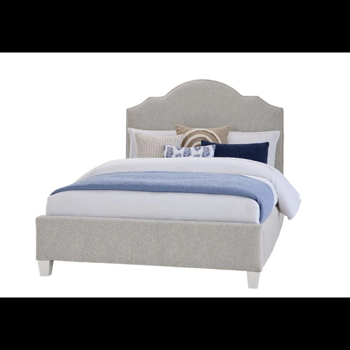 91c93aa631c8a228c842684eb7d7953c Tide & Timber King Grey Antelope Upholstered Bed - 830/831/834/835-661G - Image 1