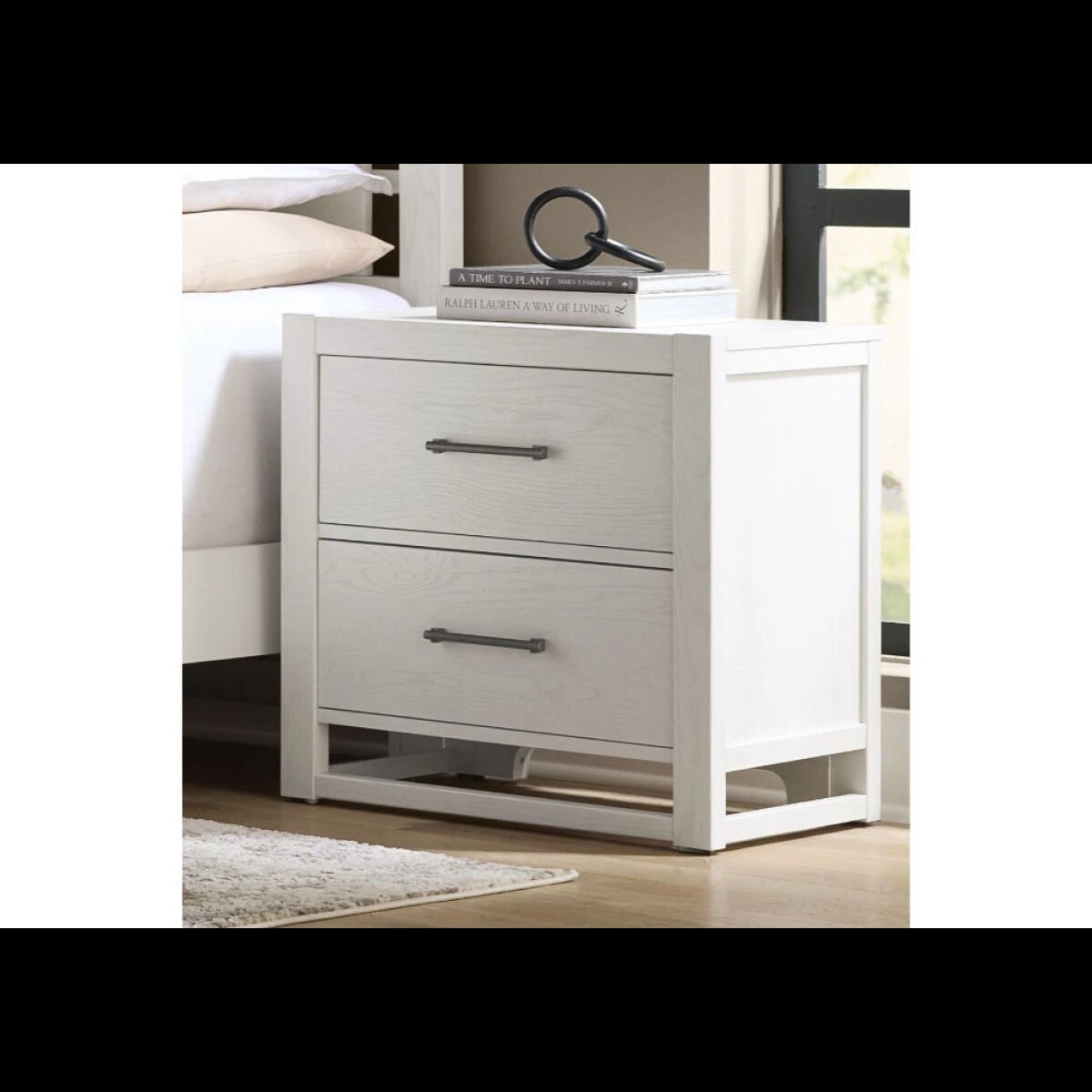 9c22bb1f44fd989b2017ff9b41125ec3 Lodge & Loft Nightstand - 2 Drawer - 844-227 - Image 1