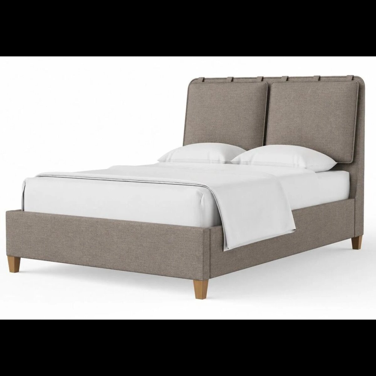 ad29354bb25da810bcd8e92213af74c4 Nordhaven Queen Upholstered Bed-mocha - 853-551M-155M-822M-404 - Image 1