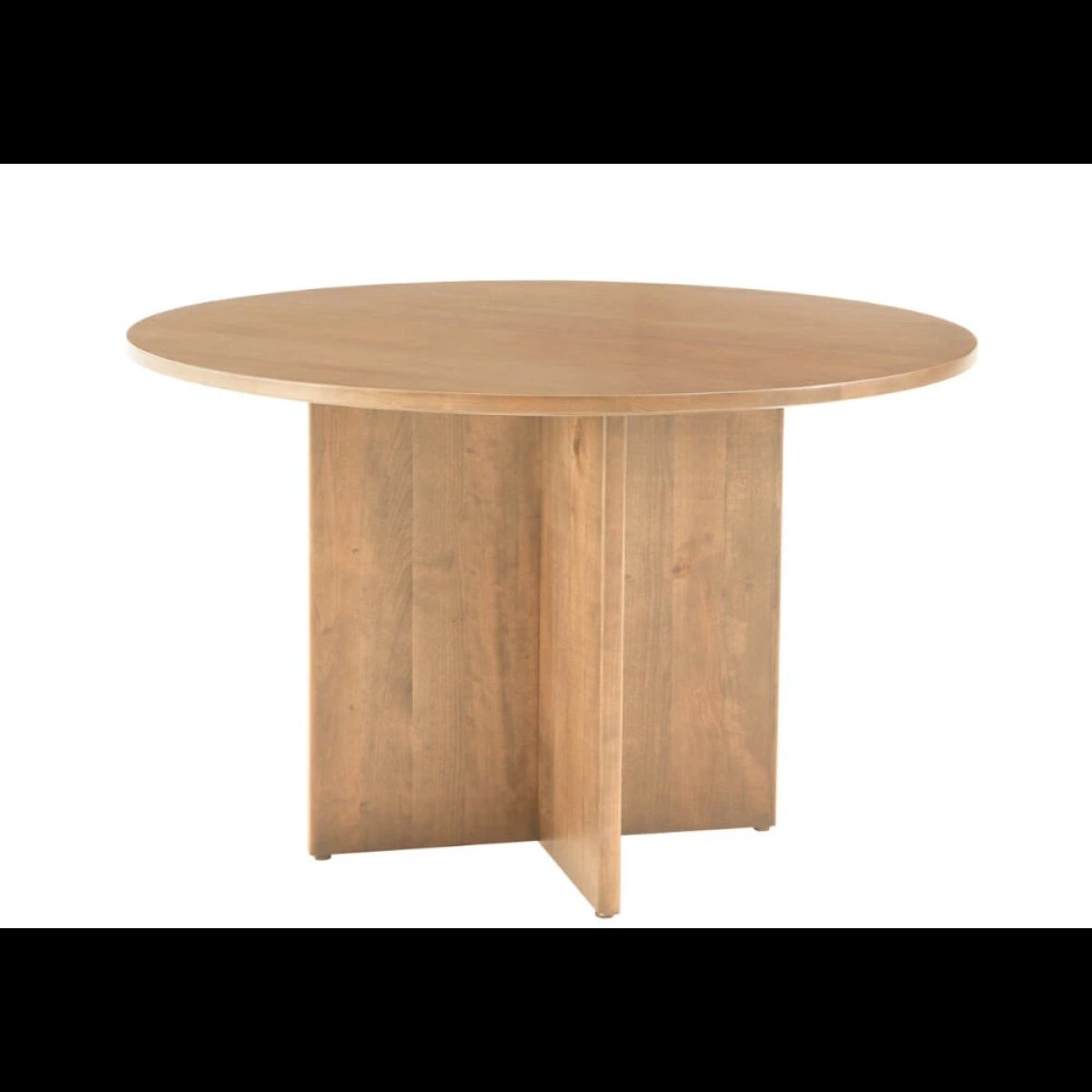 ae25463c9ff9bc2c4b6ed69e701a9507 Crafted Cherry Dining 48 Inch Round Table W/ Wood Base - 154-048-148 - Image 1