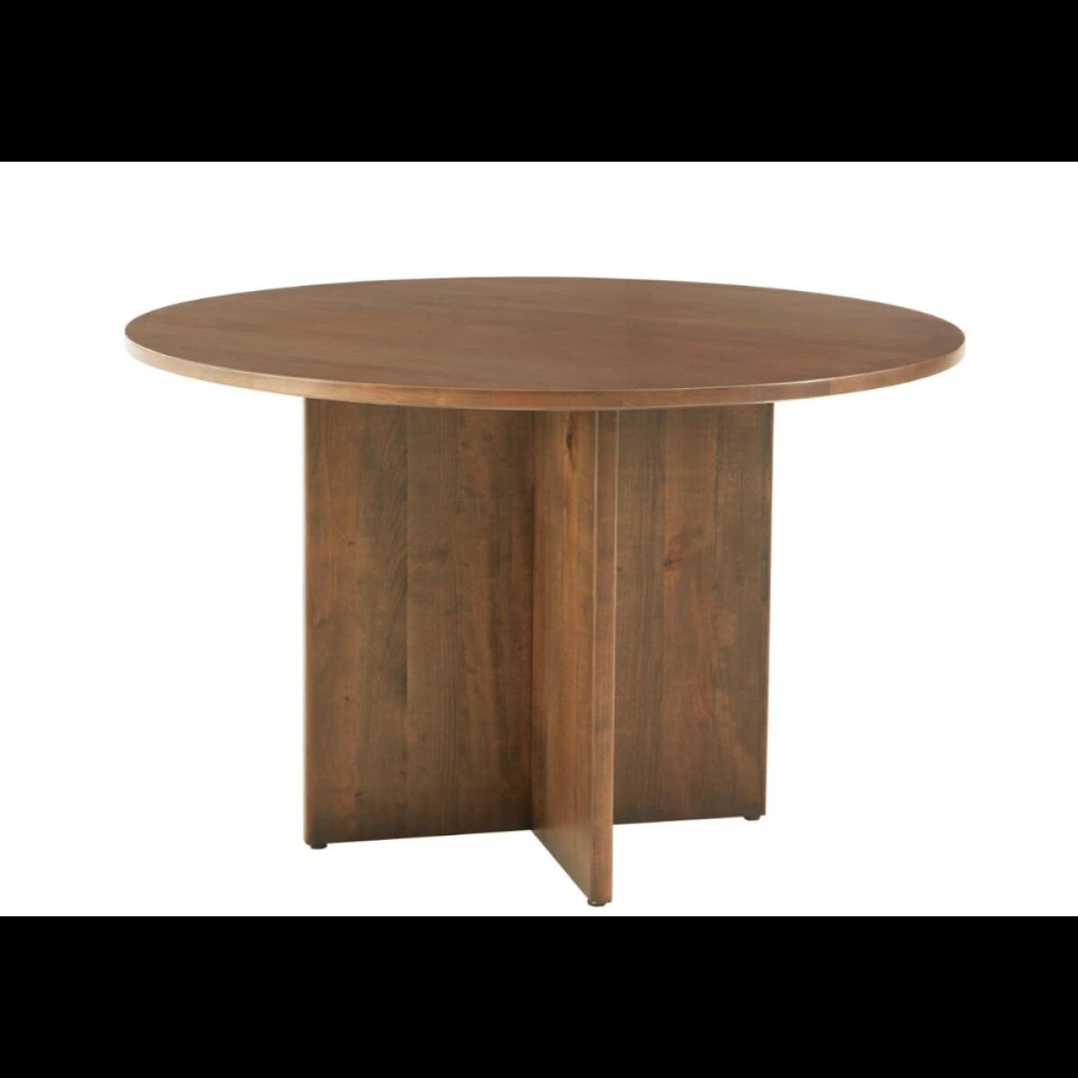 b446a07aa3f27b4161e7ea6132f355ac Crafted Cherry Dining 48 Inch Round Table W/ Wood Base - 151-048-148 - Image 1
