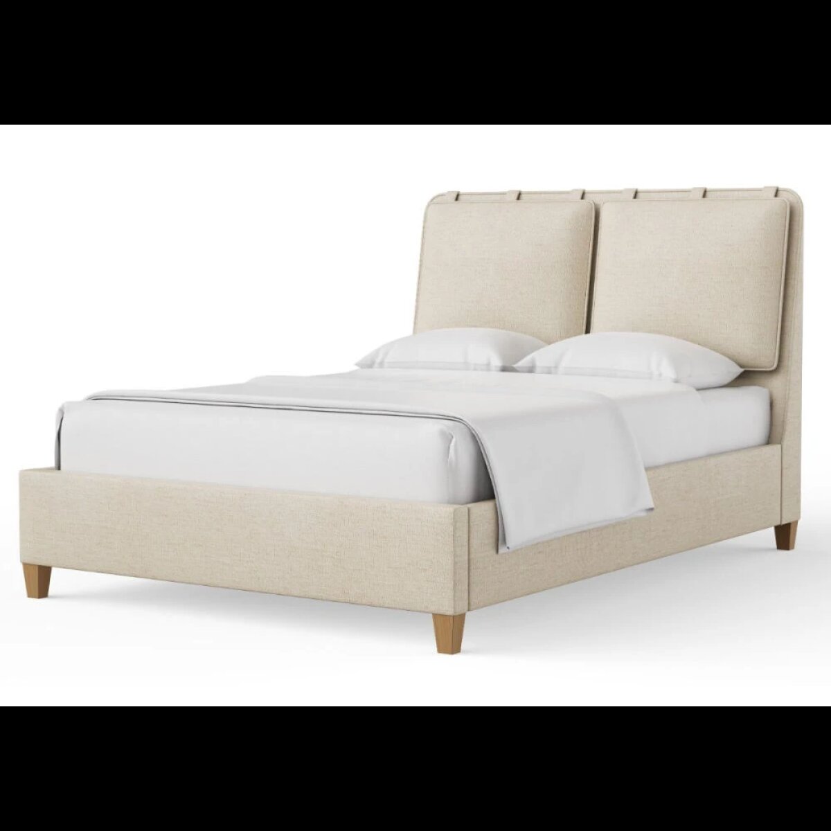 b9eb98ef32c3986facc53bf357ce396b Nordhaven Queen Upholstered Bed-sandstone - 852-551K-155K-822K-404 - Image 1