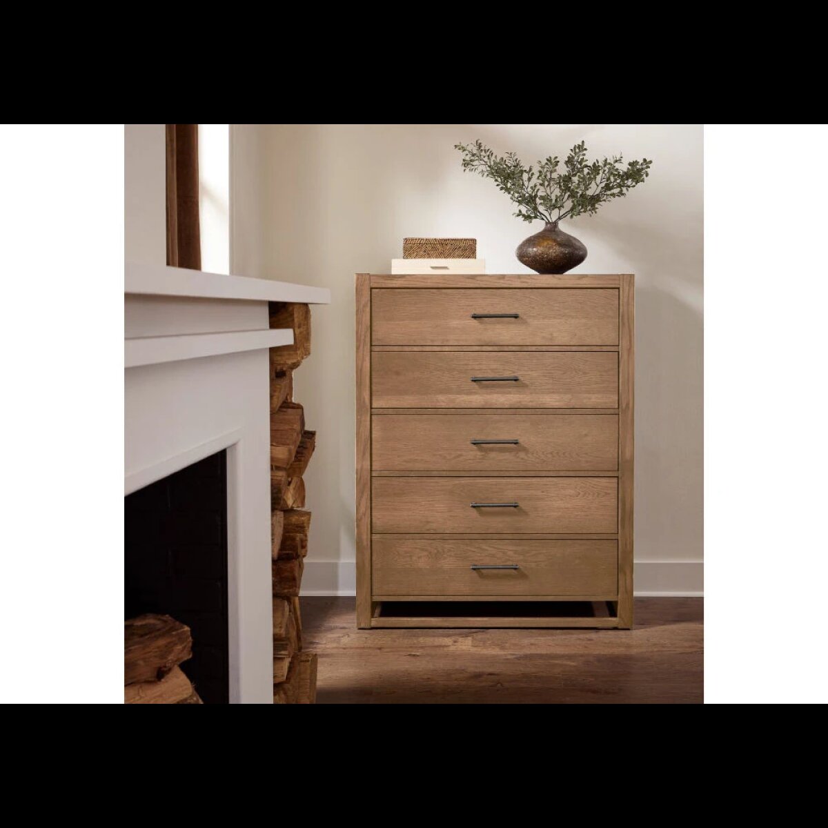 dacbe7de8d306ebdebe205158e1b1059 Lodge & Loft Chest - 5 Drawer - 842-115 - Image 1