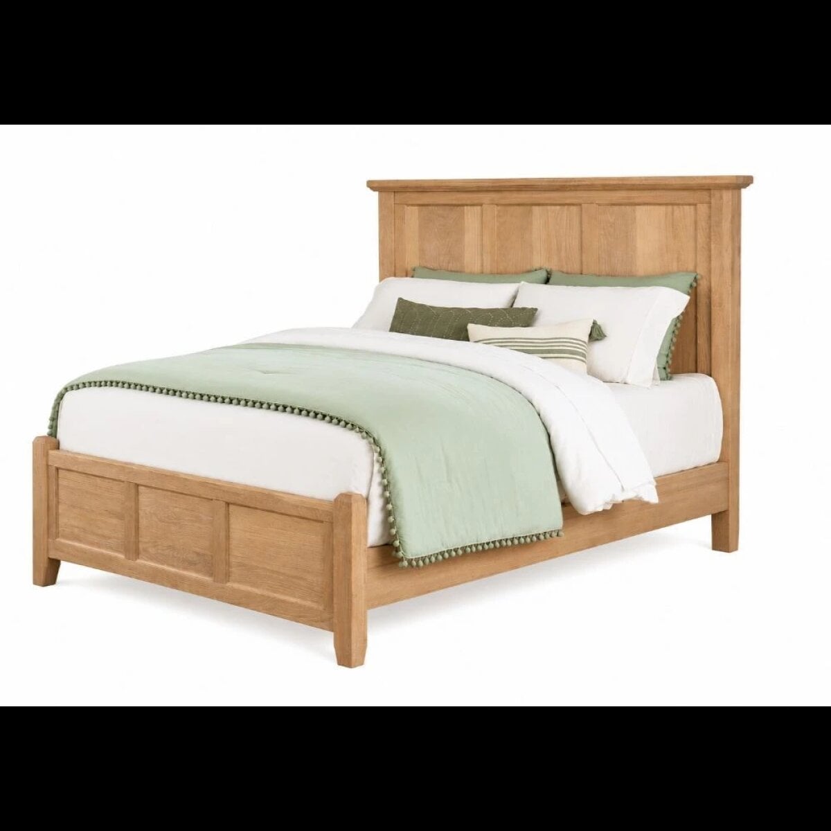 f4fece731144ea56a8087bdaf0dc1125 Jamestown Oak King Mansion Bed - BB31-668-866-922-MS1 - Image 1